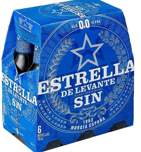 Box Estrella Levante alcohol free