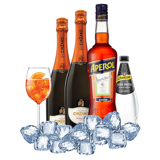 Aperol Spritz Cocktail Box -CAMBIARE FOTO SCHWEPPES PER DIRITTI INTERNAZIONALI