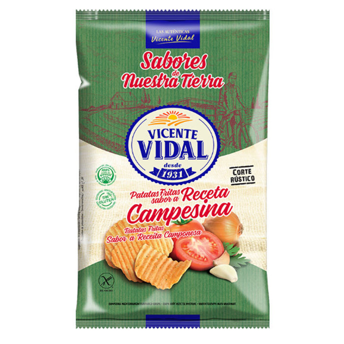 Patatas fritas Vicente Vidal Receta Campesina 160 gr